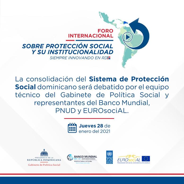 Gabinete de Política Social, Banco Mundial, PNUD y UE anuncian foro de protección social