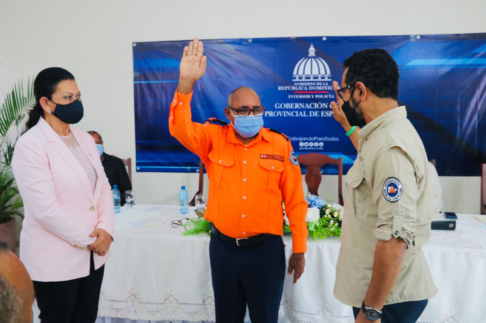 Defensa Civil entrega perfil de vulnerabilidades de la provincia Espaillat