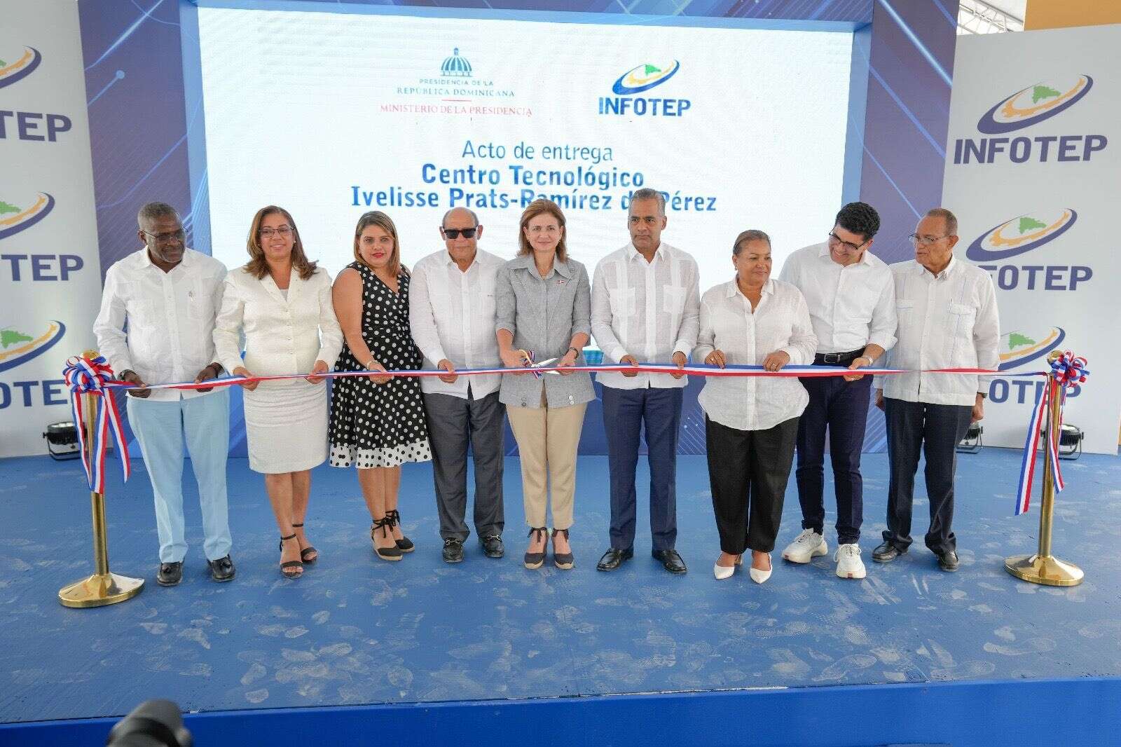Vicepresidenta Raquel Peña inaugura centro tecnológico No.46 del INFOTEP en Ciudad Juan Bosch