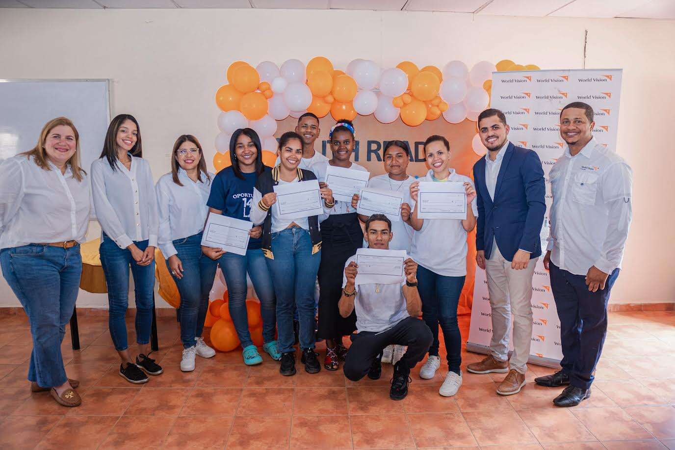 Humano de Corazón dona 600 mil pesos a World Vision para iniciativa en Miches