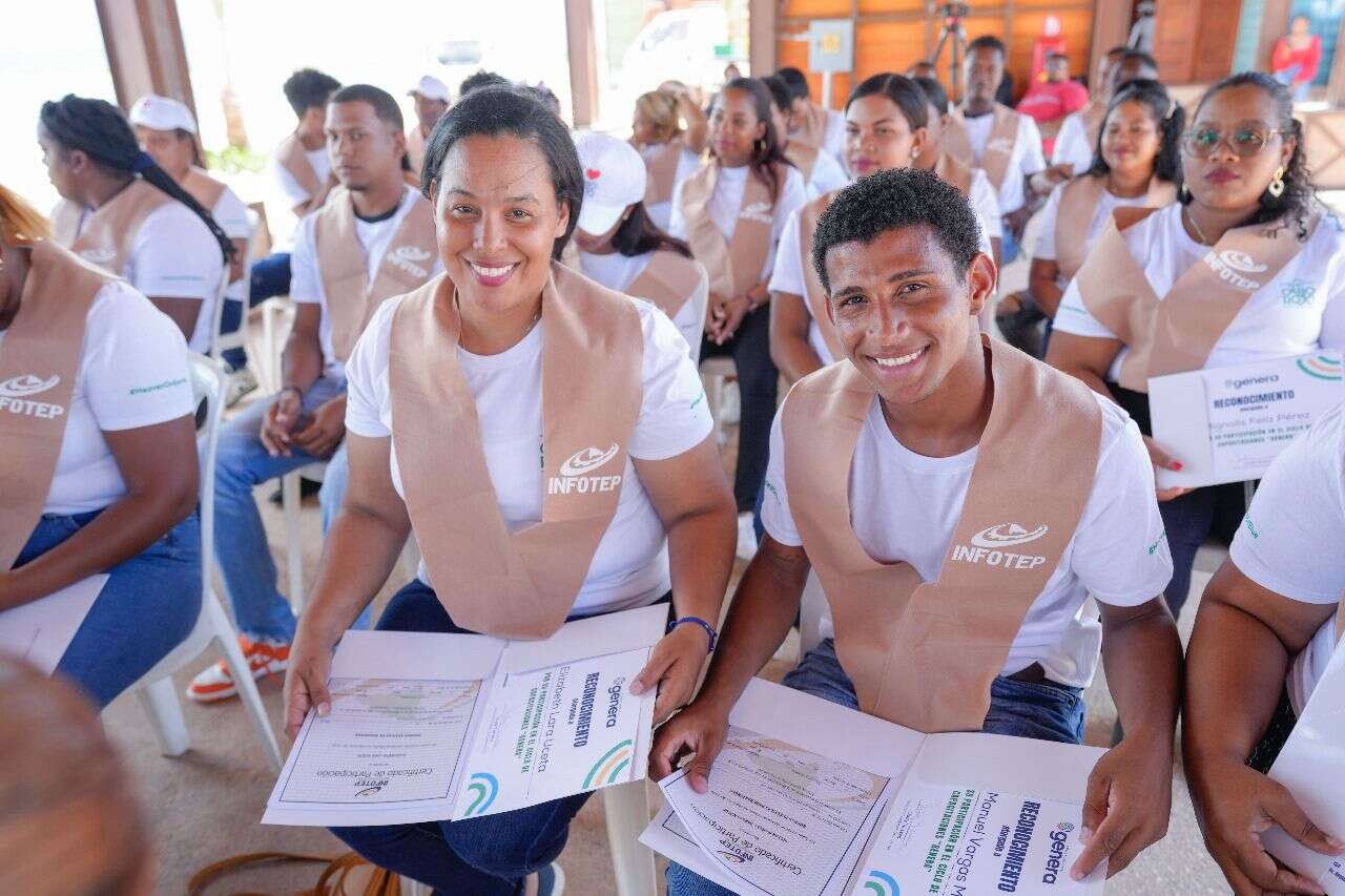 INFOTEP certifica a 35 participantes capacitados para el desarrollo turístico de Pedernales