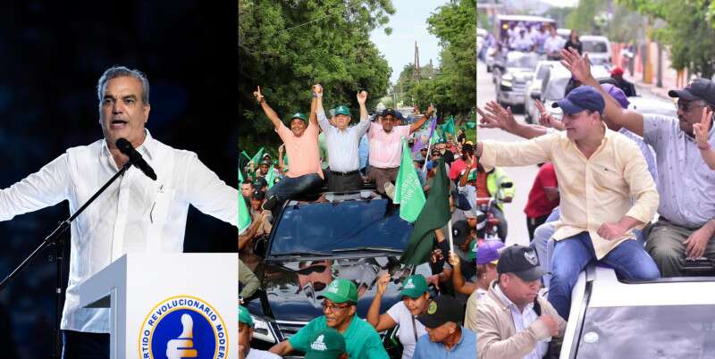 Finaliza este jueves a las 12:00 la campaña electoral dominicana