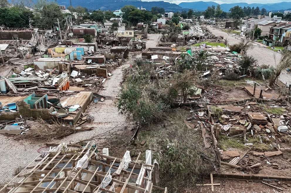 Brasil registra 146 muertos por temporales en el sur del país