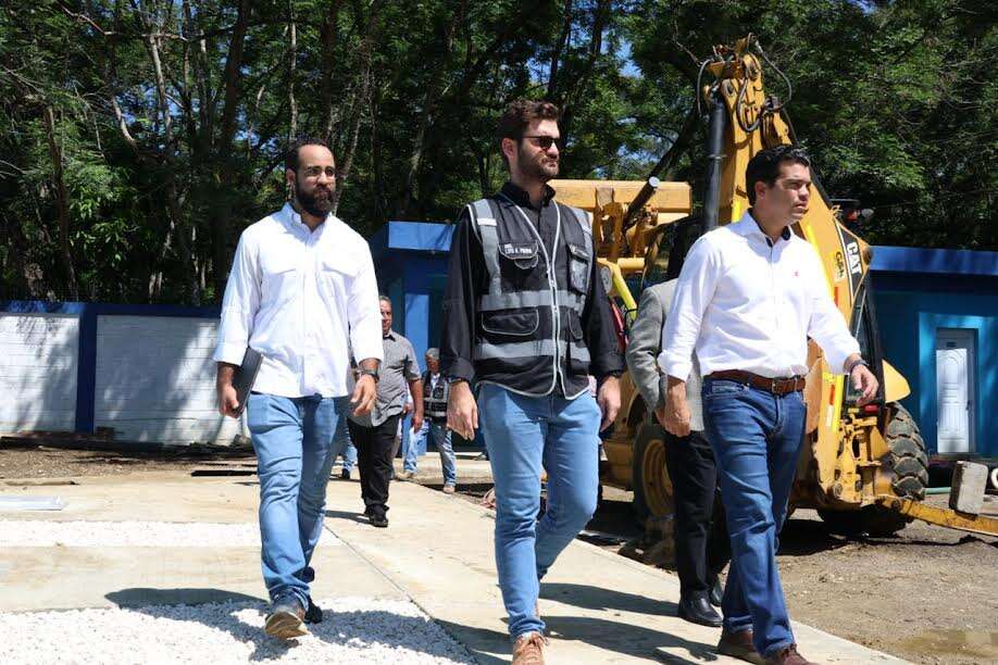 Wellington Arnaud: Acueducto múltiple de Sabana Iglesia en Santiago tiene un 90% de avance