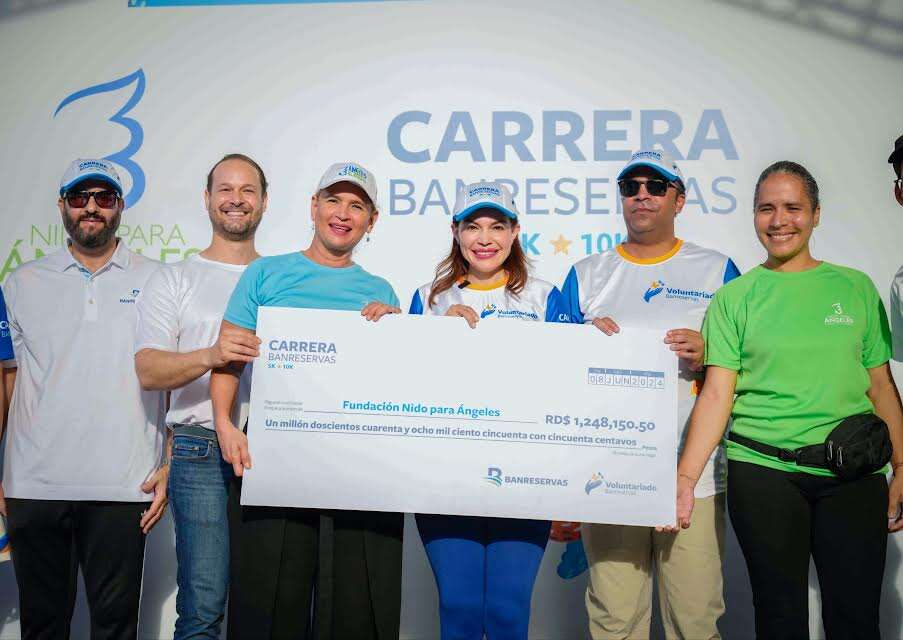 Voluntariado Banreservas organiza carrera benéfica de 5 y 10 kilómetros para la Fundación Nido de Ángeles