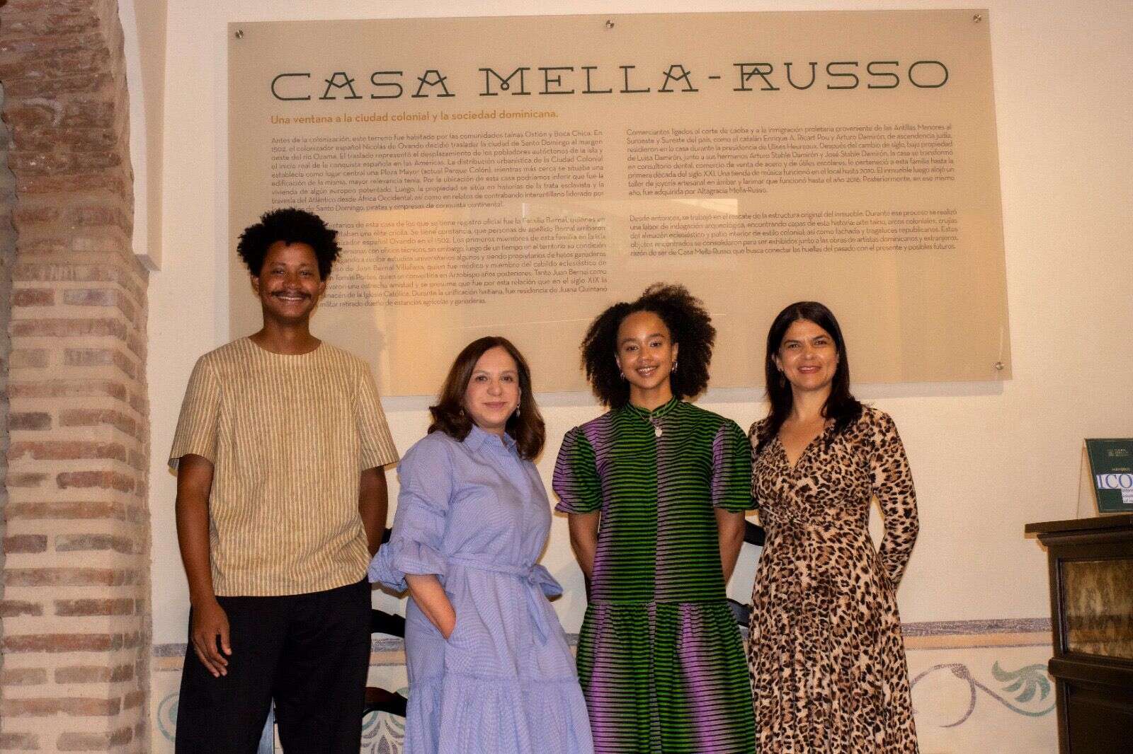Dominicana organiza visitas guiadas en el MoMA y valora aportes de Casa Mella-Russo