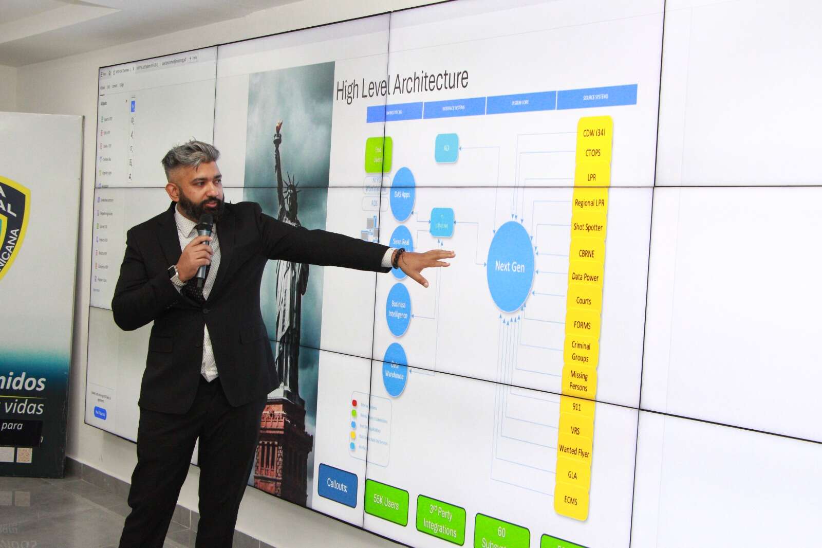 Microsoft, Policía de Nueva York y Policía Nacional Dominicana comparten avances tecnológicos