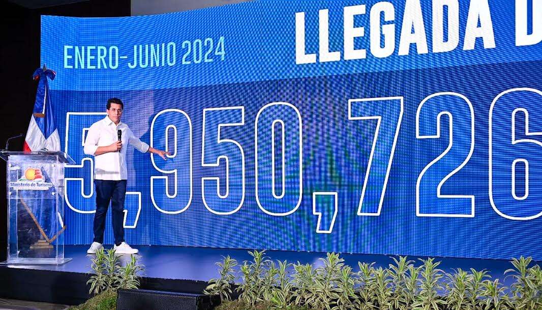 El turismo alcanza casi 6 millones de visitantes en 6 meses y sigue creciendo