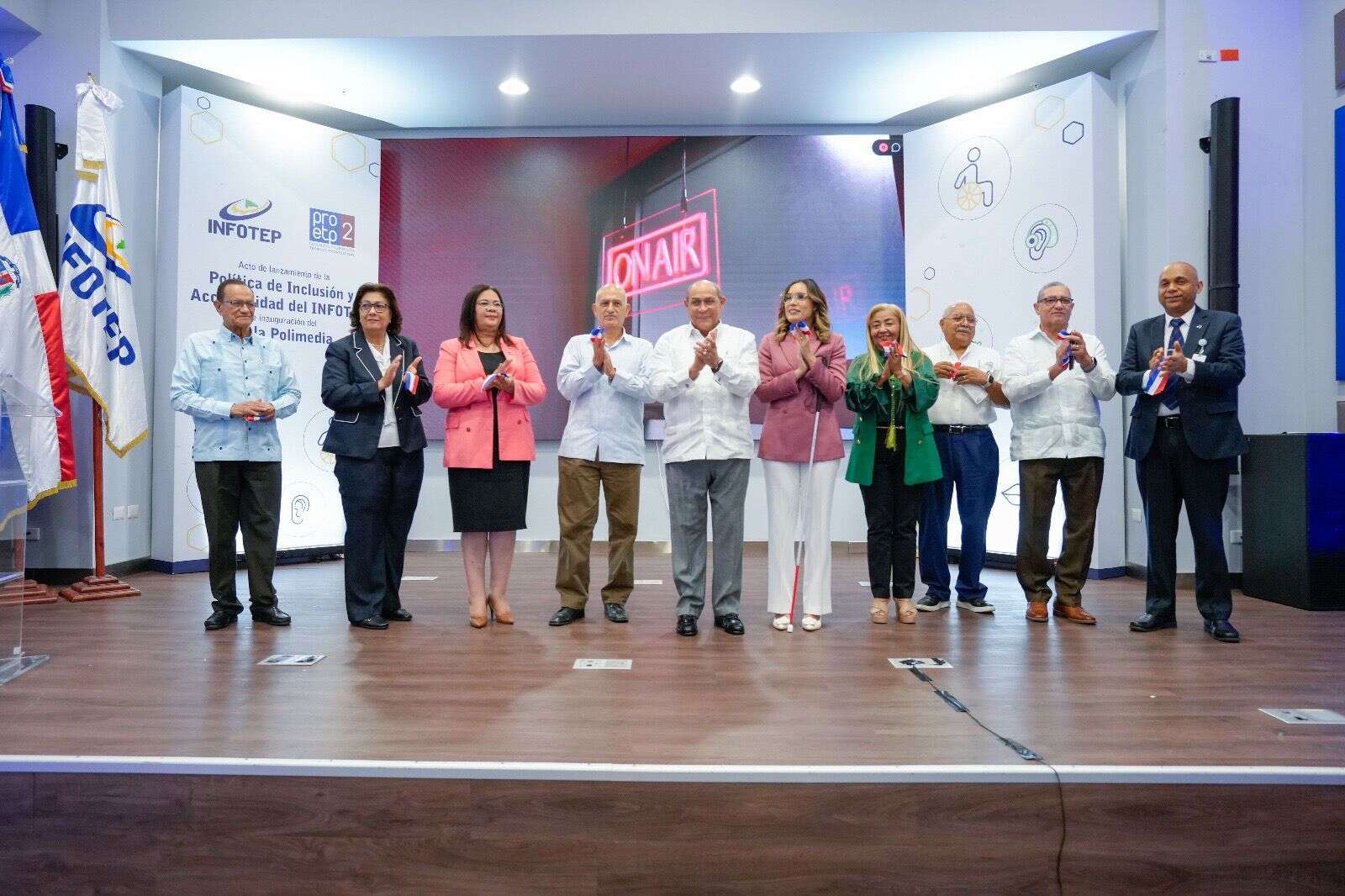 INFOTEP inaugura Aula Polimedia y presenta Política de Inclusión