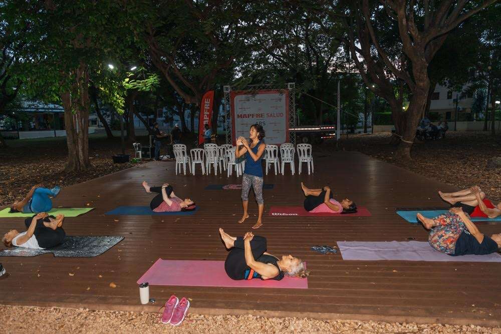 Parque Las Praderas se llena de actividades del último día del World Wellness Weekend