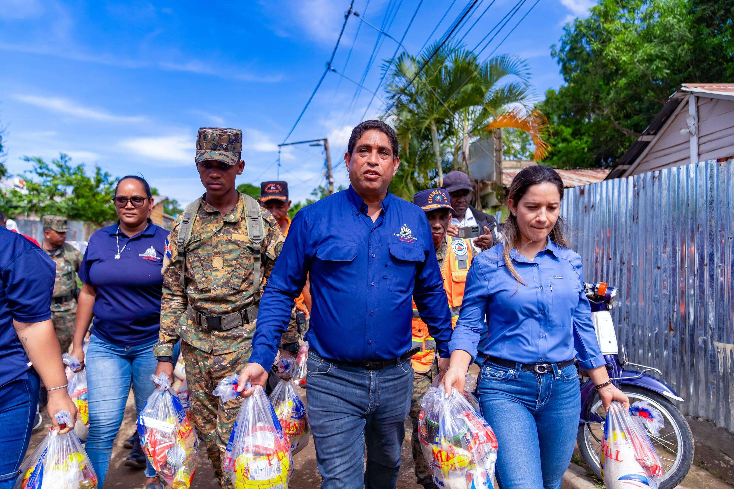 Plan Social también despliega equipos tras inundaciones en Mao- Valverde