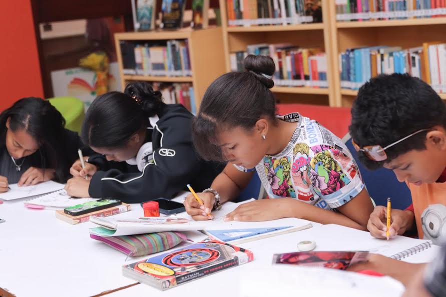 Reabren la Biblioteca Infantil Juvenil República Dominicana; Amerfis Cáceres asume la dirección