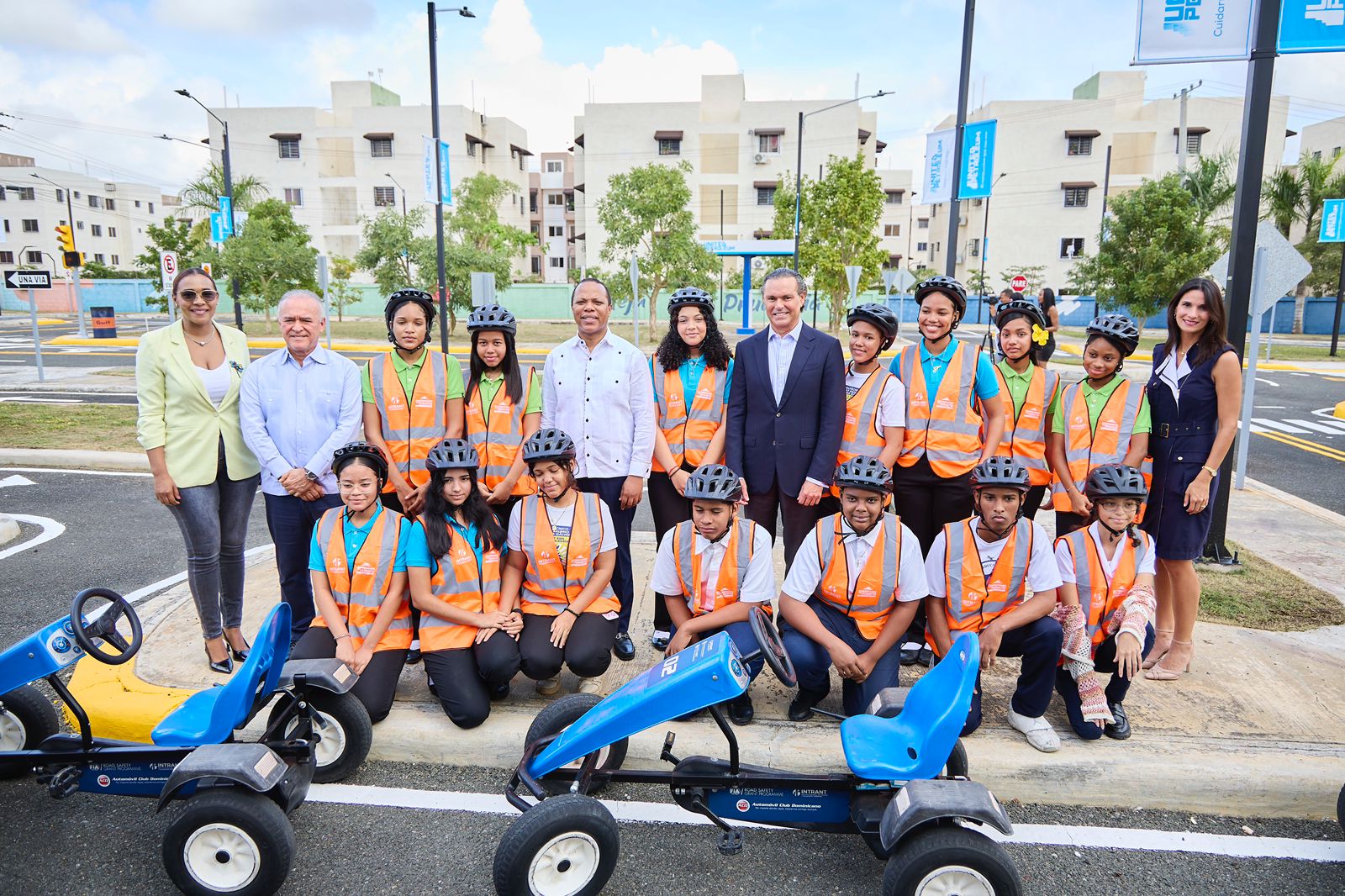 United Petroleum e Intrant reinauguran parque de educación vial en Ciudad Juan Bosch