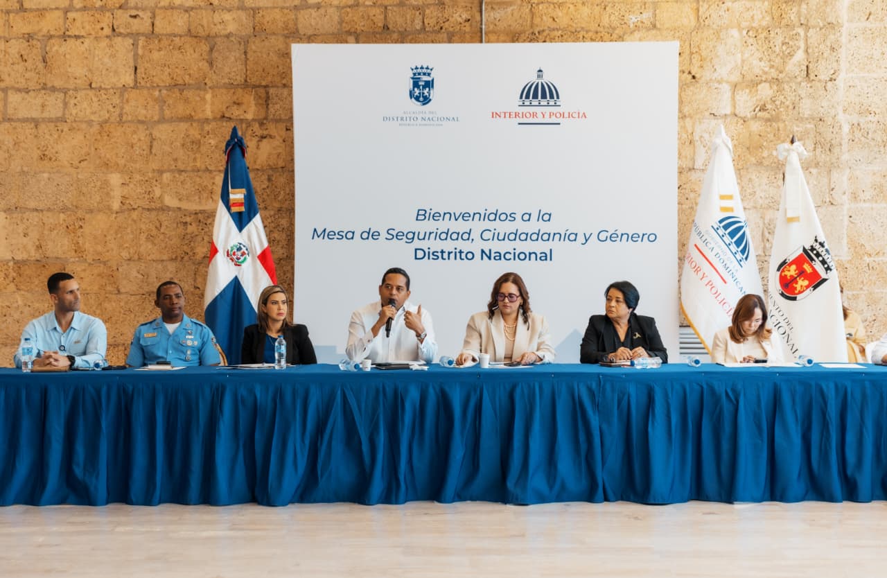Alcaldía del DN e Interior y Policía muestran resultados a peticiones de la Mesa de Seguridad, Ciudadanía y Género