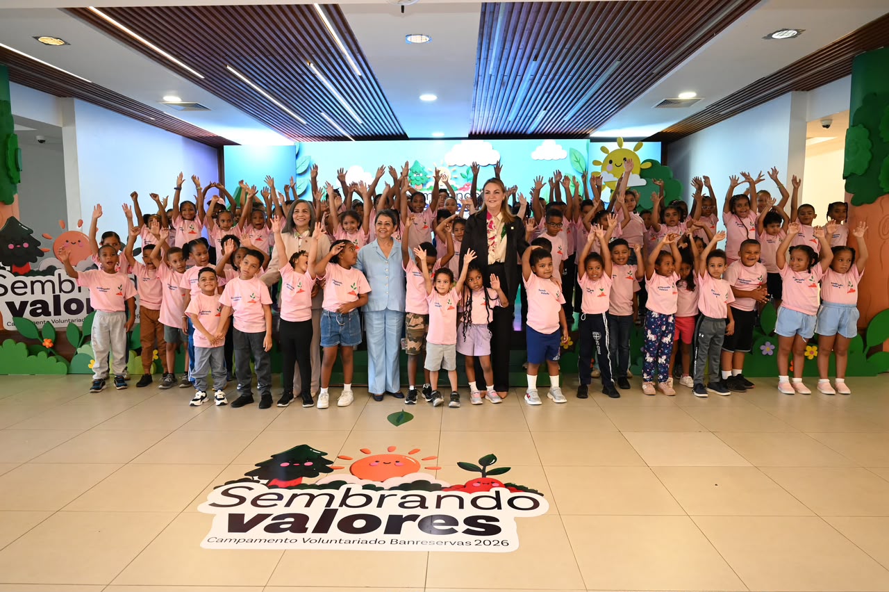 Banreservas inicia Campamento de Verano «Sembrando Valores» con más de 1,300 participantes
