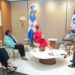 Alfredo Pacheco se reúne con presidenta del Parlacen, tratan temas migratorios y de ciberseguridad