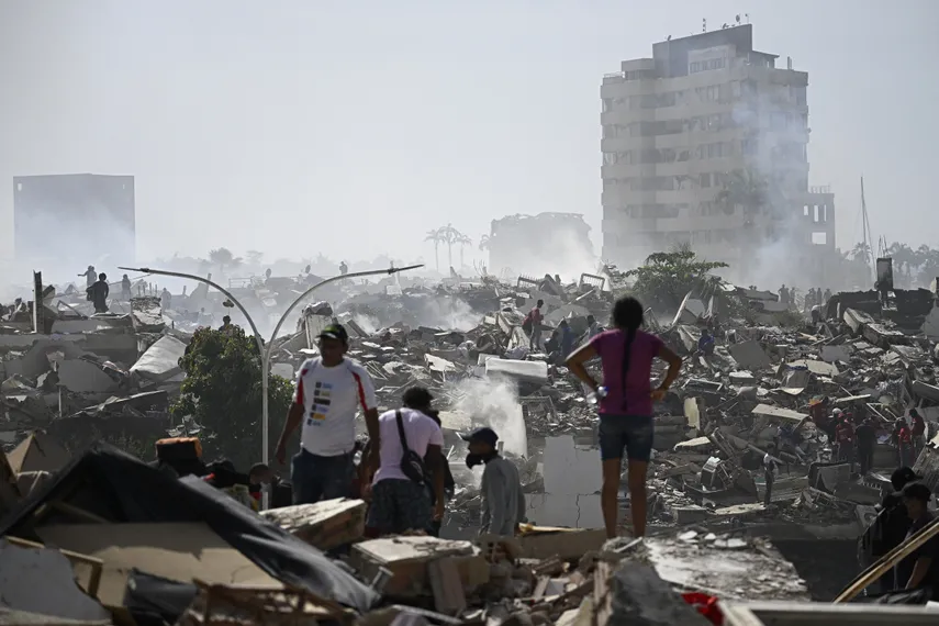 Aumenta a 1,719 la cifra de fallecidos por los terremotos en Venezuela