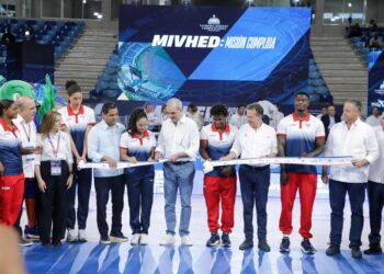 Abinader inaugura pabellones de voleibol y taekwondo para los Juegos 2026