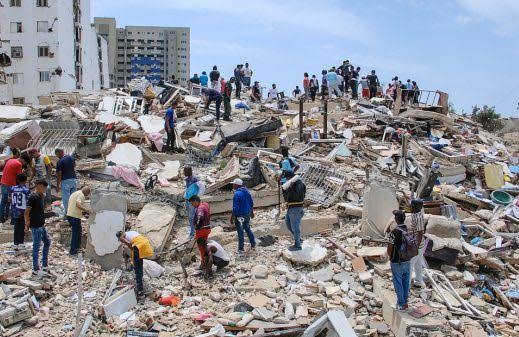 Aumentan a 5,346 los fallecidos por los terremotos en Venezuela