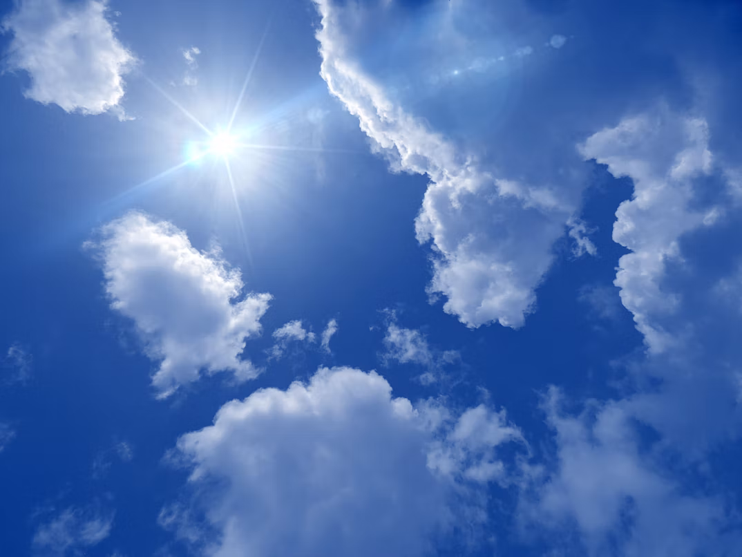 Indomet pronostica cielo despejado en la mañana y aguaceros dispersos en la tarde