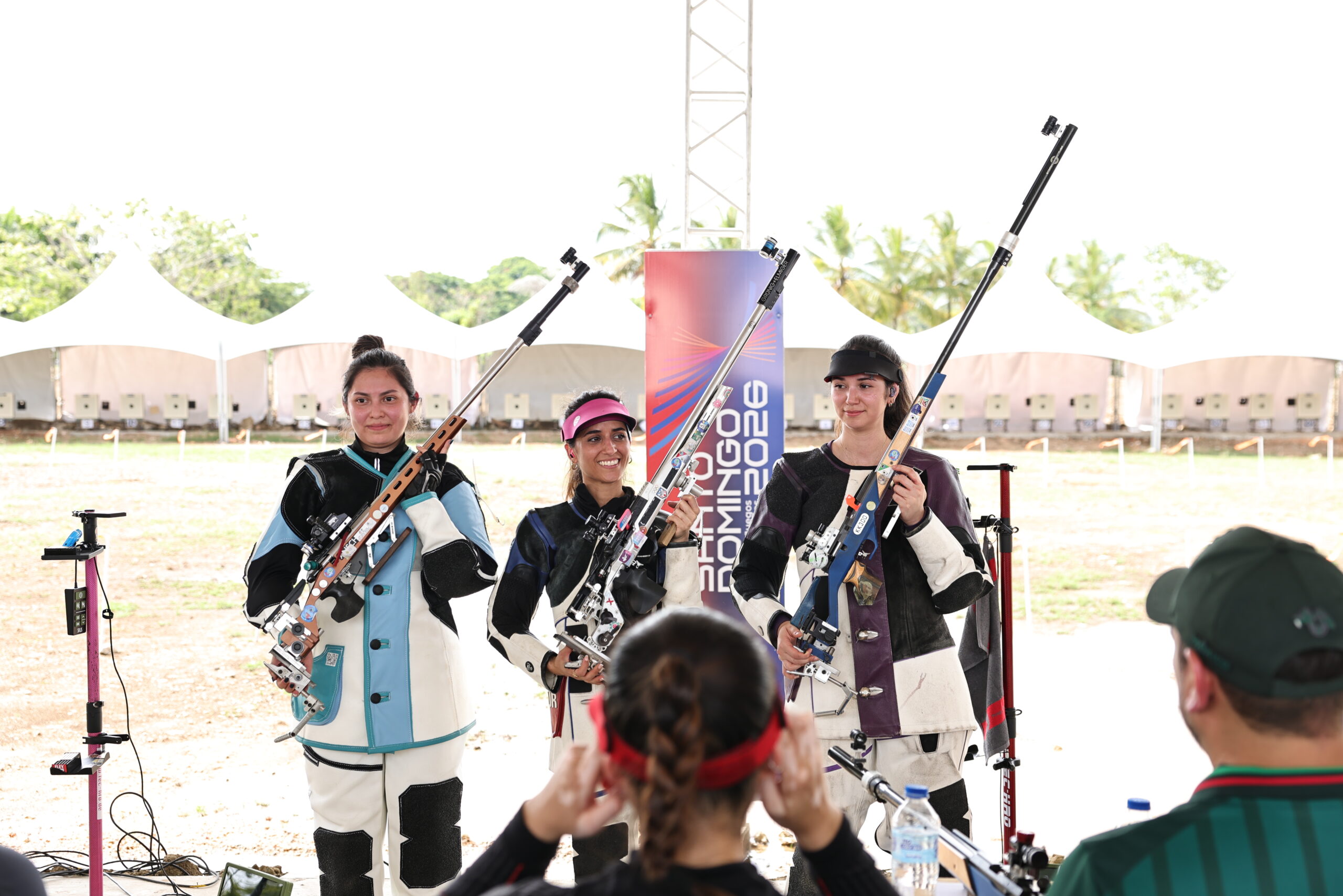 Puerto Rico gana el oro en rifle 50 metros tres posiciones femenino