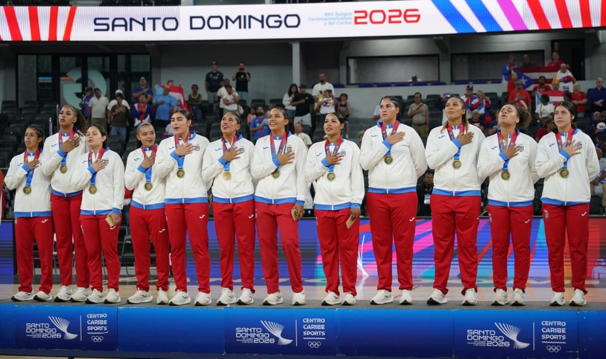 Puerto Rico conquista el oro en el baloncesto femenino de Santo Domingo 2026