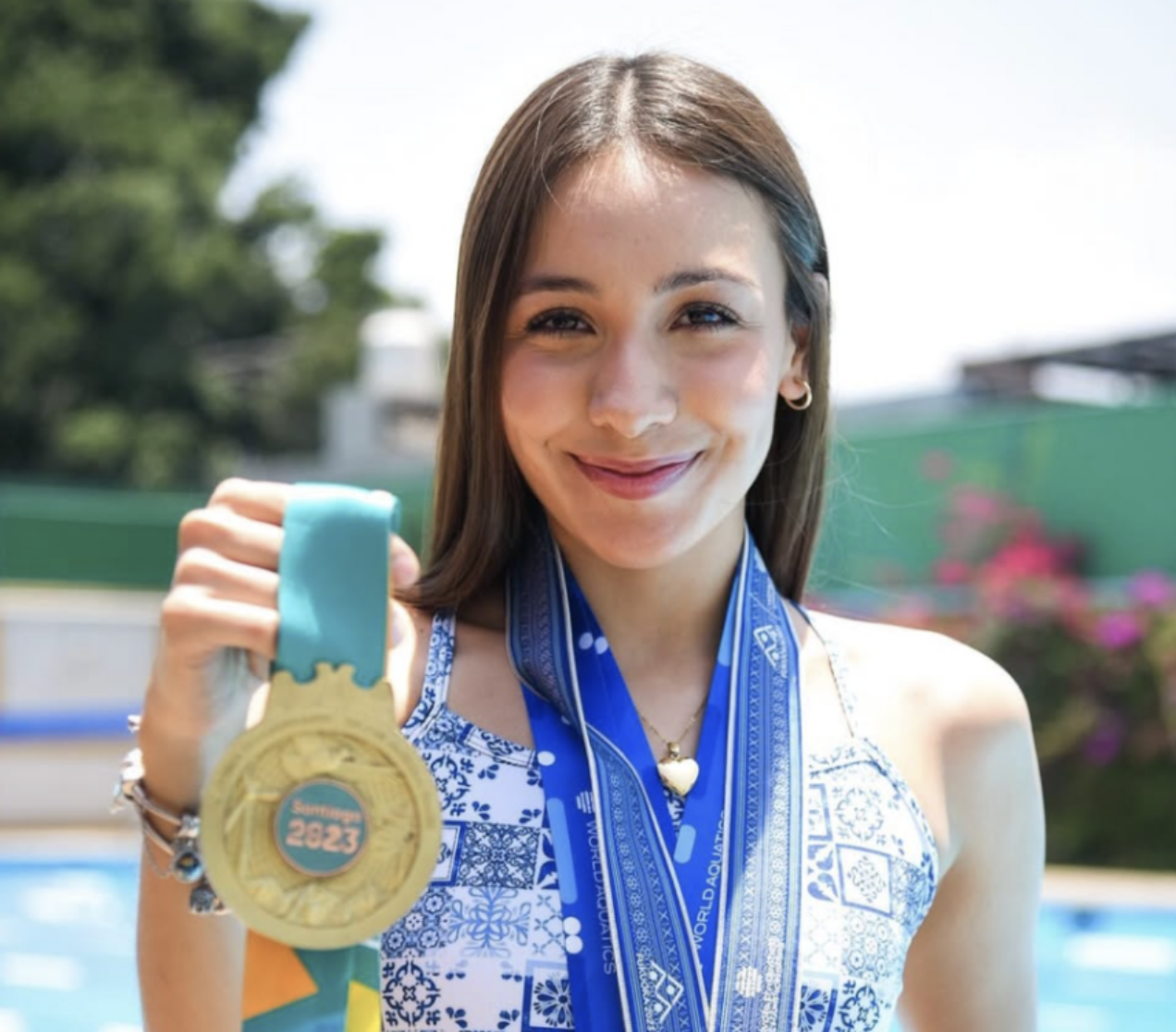 México domina la natación artística con quinto oro en Santo Domingo 2026