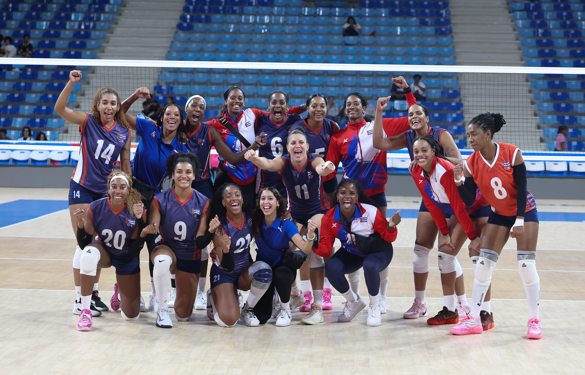 Cuba avanza a cuartos de final tras vencer a Costa Rica en voleibol femenino
