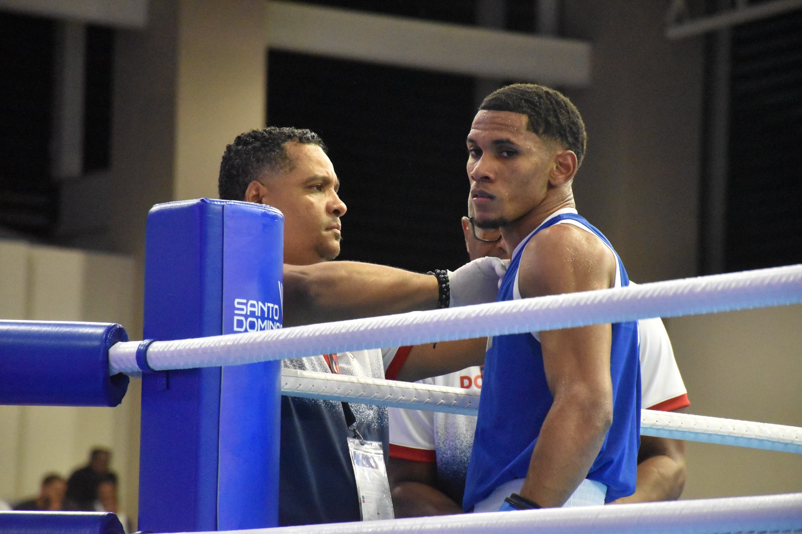 Nicaragüense es descalificado por morder a rival dominicano en torneo de boxeo