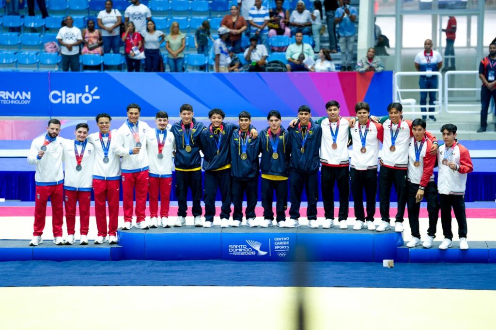 Colombia conquista el oro por equipos en la gimnasia artística