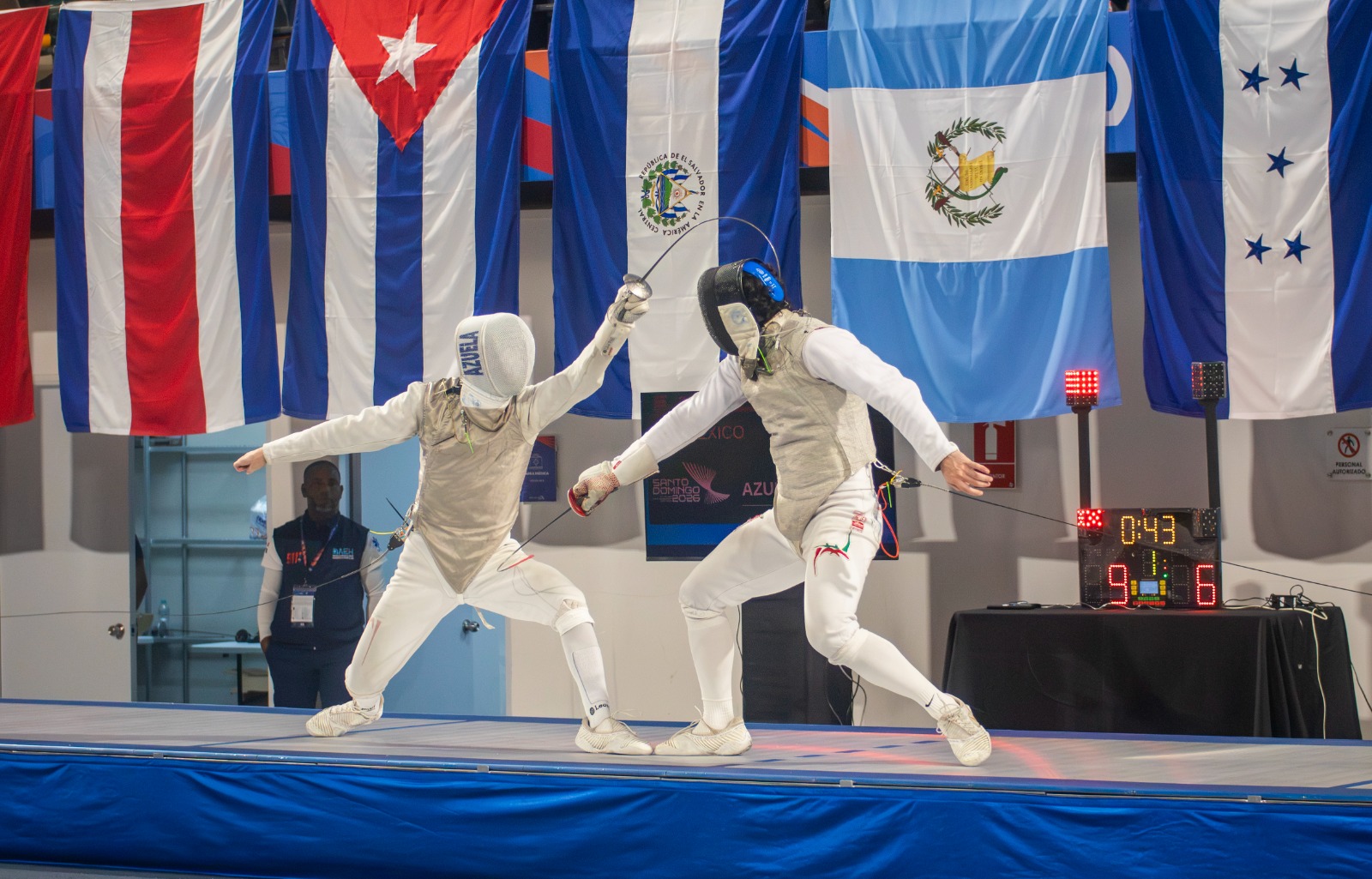 México conquista oro y plata en florete individual masculino
