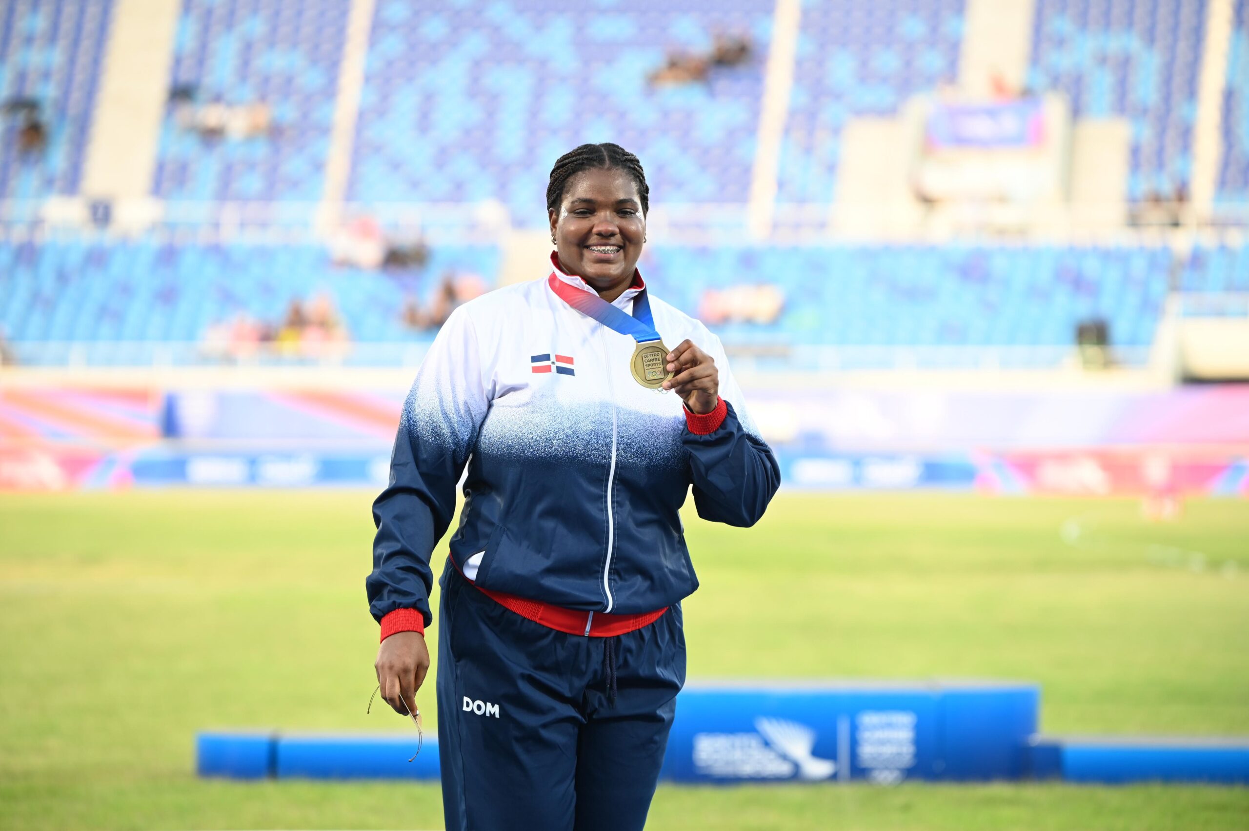 Rosa Ramírez conquista oro para República Dominicana en lanzamiento de bala