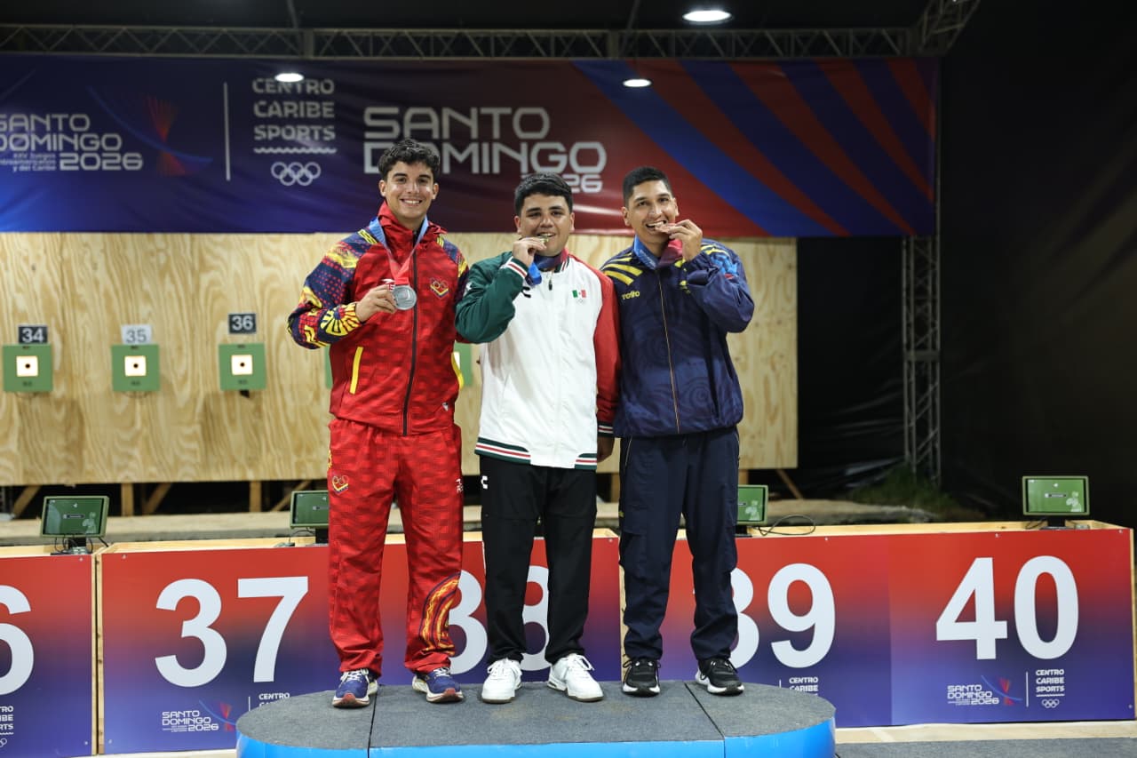 Mexicano David Valdez gana el oro en pistola de aire 10 metros
