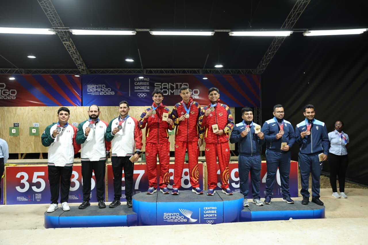 Venezuela gana oro en pistola de aire 10 metros