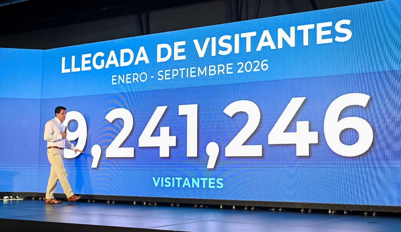 RD recibe más 9,2 millones de visitantes hasta septiembre 